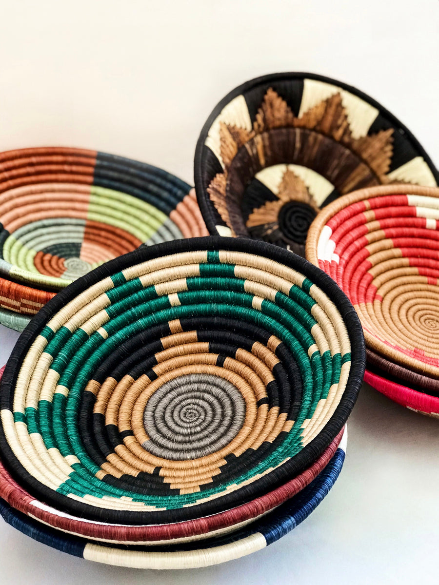 NAIROBI COLLECTION AFRICAN BASKET 16 HOMESPUN DECOR MANILA