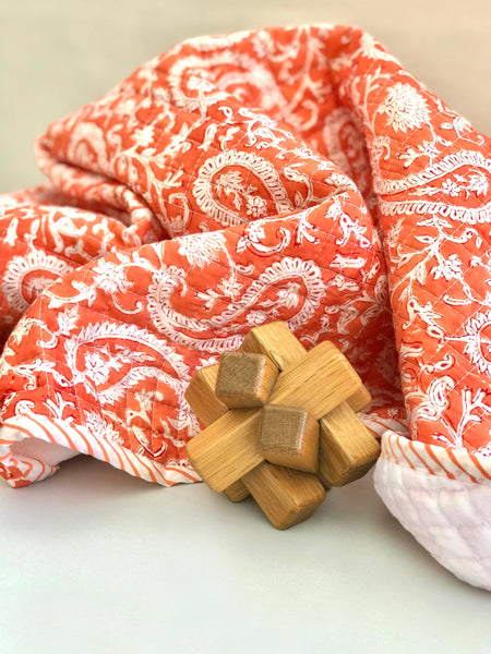 YUKI BABY QUILT (40 x 40 inches)