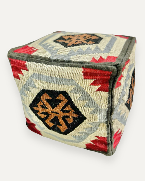 OJOS KILIM FLOOR POUF