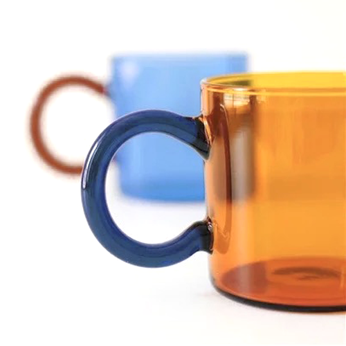 ABBAS MUGS (Amber) - Set of 4