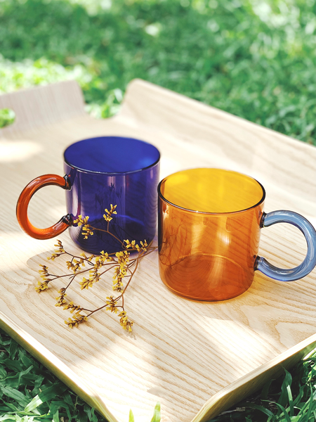 ABBAS MUGS (Amber) - Set of 4