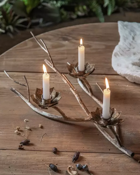 ARACELI BRANCH CANDLEHOLDER