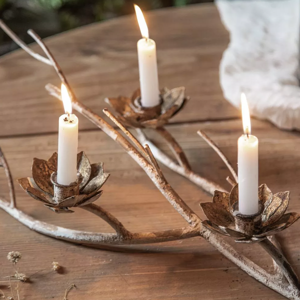 ARACELI BRANCH CANDLEHOLDER