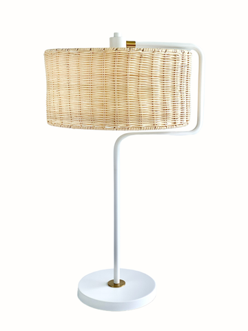 BOWDEN WICKER TABLE LAMP