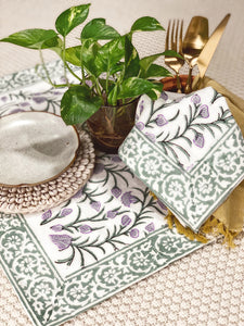 ISHANI PLACEMAT & TABLE NAPKIN SET (12-piece Set)