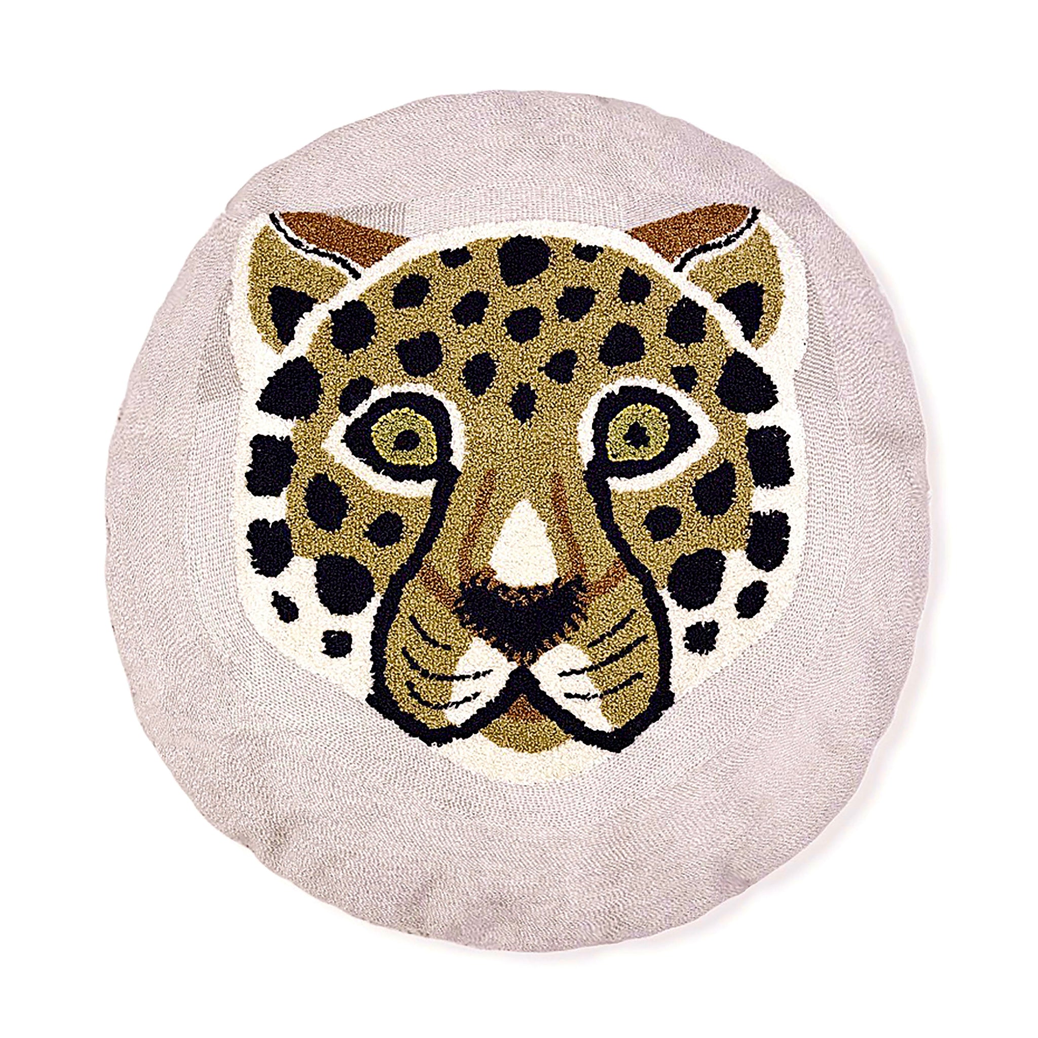 KENYA ROUND ANIMAL PILLOW