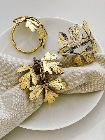 KUNDALA NAPKIN RINGS (set of 6pcs.)