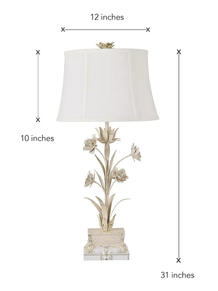 LILIBETH FLORAL LAMP