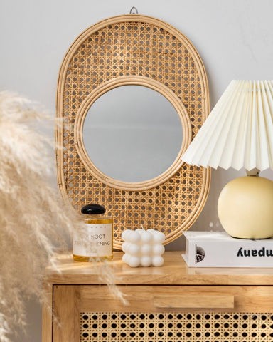 LUPITA SOLIHIYA OVAL MIRROR