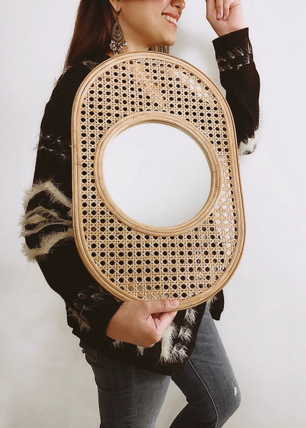 LUPITA SOLIHIYA OVAL MIRROR