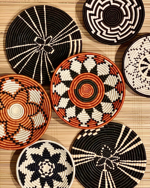 NAIROBI COLLECTION: AFRICAN FLAT BASKET 31