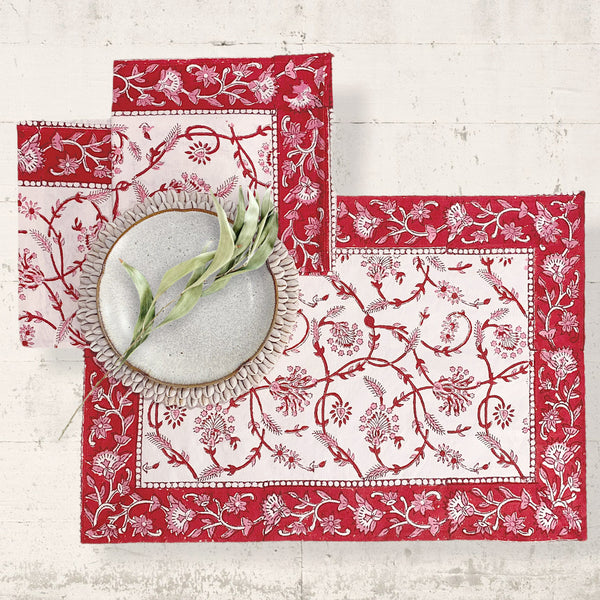 PIHU PLACEMAT & TABLE NAPKIN SET (12-piece Set)