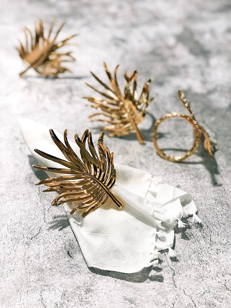 PALMERA NAPKIN RINGS (set of 6pcs.)