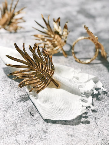 PALMERA NAPKIN RINGS (set of 6pcs.)