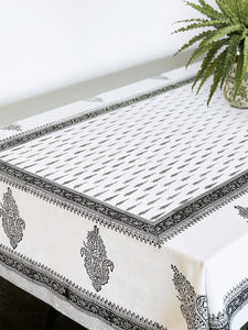 PANNA BLOCK-PRINTED TABLECLOTH