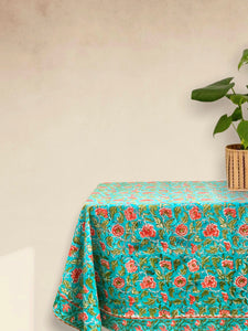 SAMARA BLOCK-PRINTED TABLECLOTH (8-Seater)