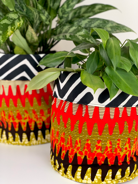 SENEGAL AFRO PLANTERS (Set of 2)