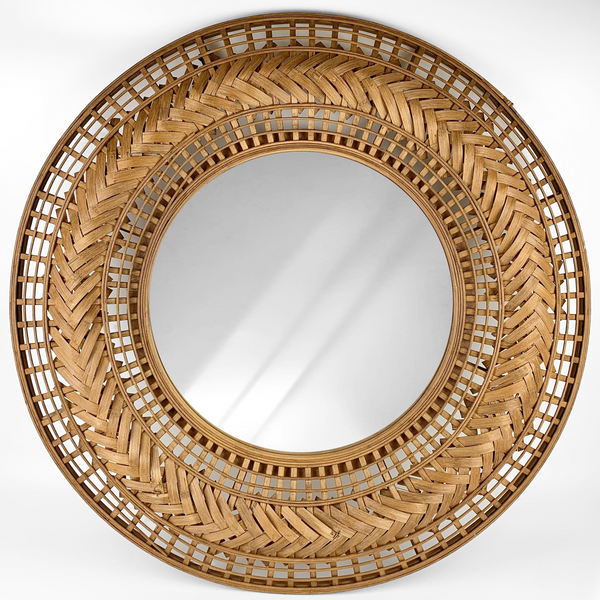 SOLHUI RATTAN MIRROR